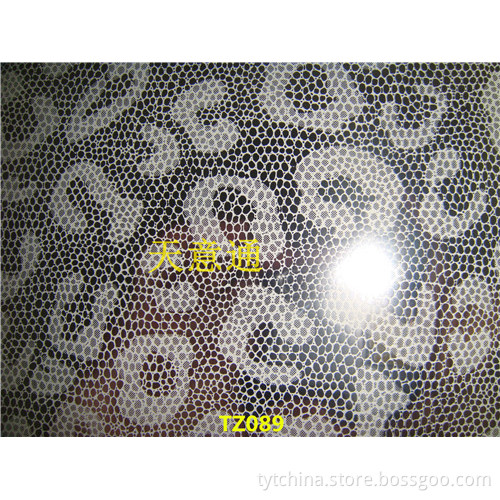 leopard texture style hot tamping PET film